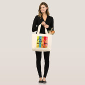 Grand Tote Bag Princesse de Sororité (Devant (modèle))