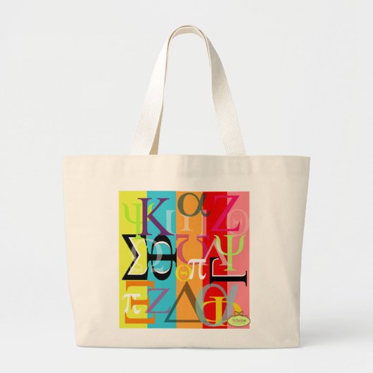 Grand Tote Bag Princesse de Sororité (Devant)