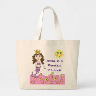 Grand Tote Bag Princesse Fourre-tout de sirène