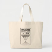 Grand Tote Bag Proclamation 29 (Devant)