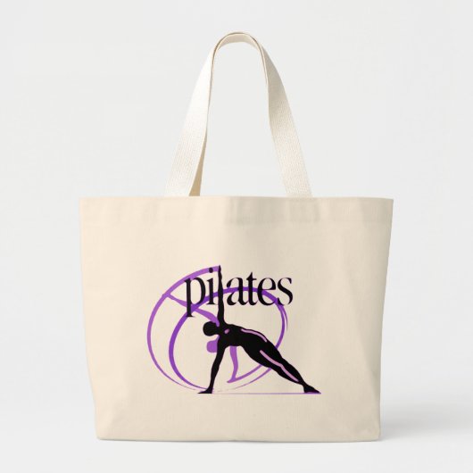 Grand Tote Bag Produits de méthode de Pilates ! (Devant)