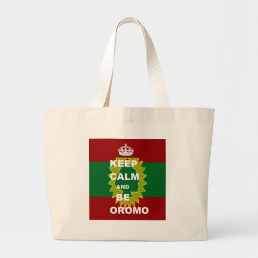 Grand Tote Bag Produits d'Oromo (Devant)