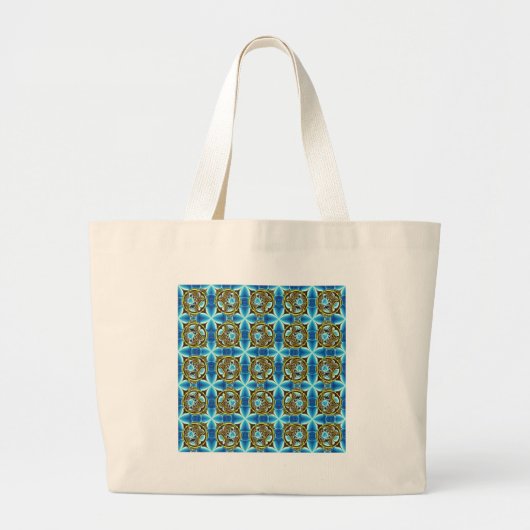 Grand Tote Bag produits multigéométriques (Devant)