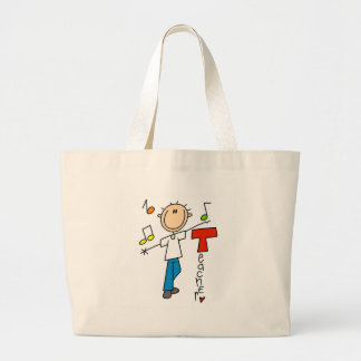 Grand Tote Bag Professeur de musique