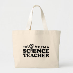 Grand Tote Bag Professeur de sciences