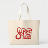 Grand Tote Bag Professeur superbe (Devant)