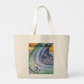 Grand Tote Bag Profitez du tour Fourre-tout (Dos)
