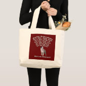Grand Tote Bag Programme de bergers australiens (Devant (produit))