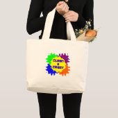 Grand Tote Bag Propre et fou (Devant (produit))