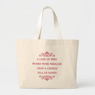 Grand Tote Bag Proverbe italien - CF