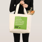 Grand Tote Bag Puisque sachez l'urgence Fourre-tout (Devant (produit))