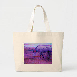 Grand Tote Bag Purple Propriété Privée Horse