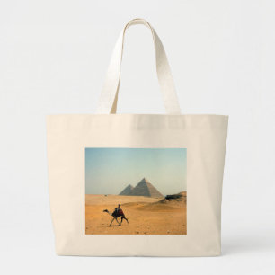 Grand Tote Bag pyramide de chameau