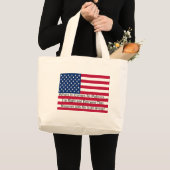 Grand Tote Bag Quand Il S'Agit De Politique (Devant (produit))