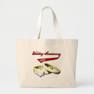 Grand Tote Bag quarantième Cadeaux d'anniversaire de mariage
