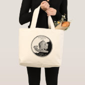 Grand Tote Bag Quartier d'État de Faux Kansas (Devant (produit))