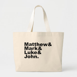 Grand Tote Bag Quatre Évangiles - Bible de Matthieu & Marc & Luc