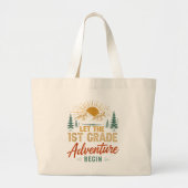 Grand Tote Bag Que l'aventure de CP commence (Devant)