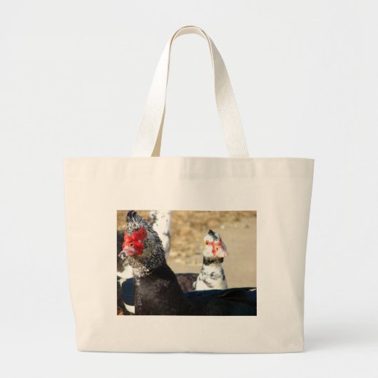 Grand Tote Bag "Qu'est-ce que ça fait ?" (Devant)