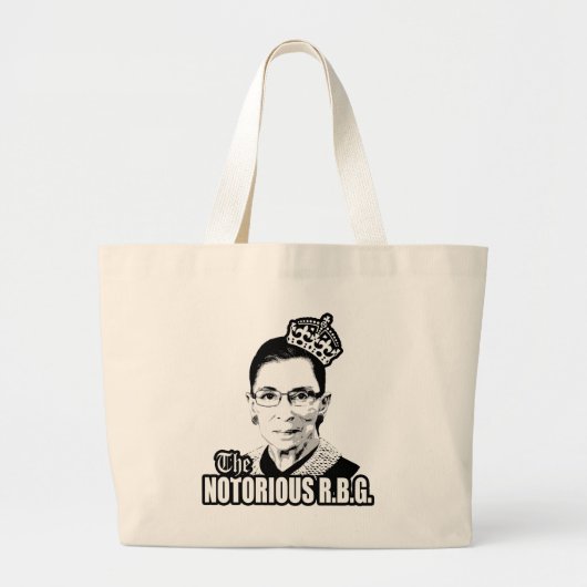 Grand Tote Bag R.B.G. notoire (Devant)