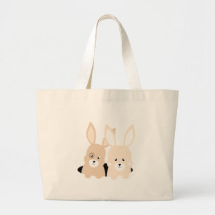Grand Tote Bag Rabbit hole clipart illustration