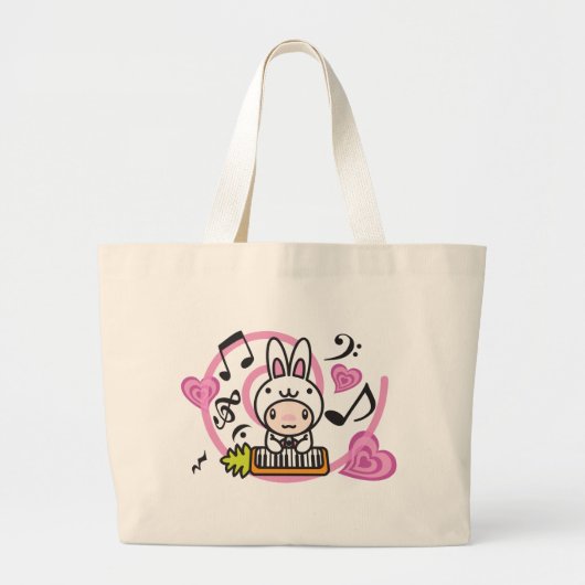 Grand Tote Bag Rabbit_Method (Devant)