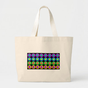 Grand Tote Bag Radiographie du Colorful