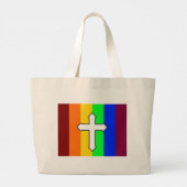 Grand Tote Bag Rainbow Cross ROY G BIV (Dos)