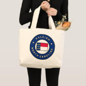 Grand Tote Bag Raleigh Caroline du Nord (Devant (produit))