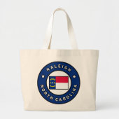 Grand Tote Bag Raleigh Caroline du Nord (Devant)