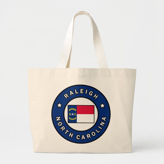 Grand Tote Bag Raleigh Caroline du Nord (Devant)