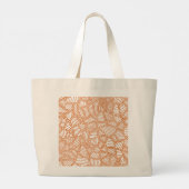 Grand Tote Bag Random Leaf Mosaic (Dos)
