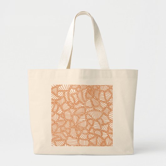 Grand Tote Bag Random Leaf Mosaic (Devant)