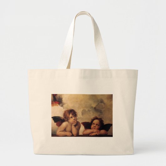 Grand Tote Bag Raphael, Sistine Cherub (Devant)