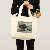 Grand Tote Bag Raton laveur de bébé (Devant (produit))