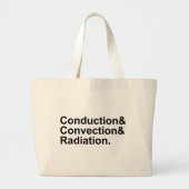 Grand Tote Bag Rayonnement de convection de conduction | Transfer (Devant)