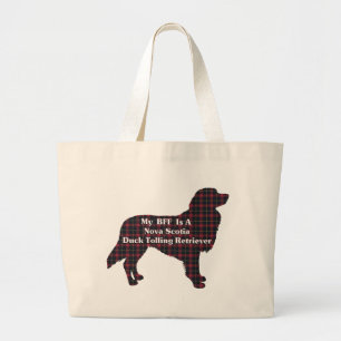 Grand Tote Bag Récupérateur de canard de la Nouvelle-Écosse BFF