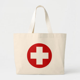 Grand Tote Bag Récupération suisse Roundell de secours de