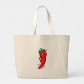 Grand Tote Bag Red Hot Pepper Diva Large (Dos)