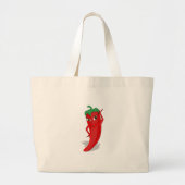Grand Tote Bag Red Hot Pepper Diva Large (Devant)