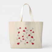 Grand Tote Bag Red Poppy (Dos)