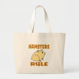GRAND TOTE BAG RÈGLE DE HAMSTERS
