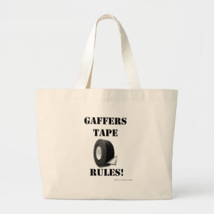 Grand Tote Bag Règles de bande d'anciens
