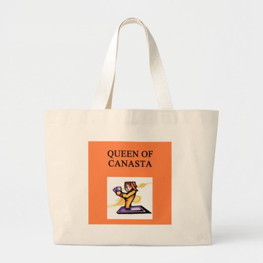 Grand Tote Bag (reine de canasta (Devant)