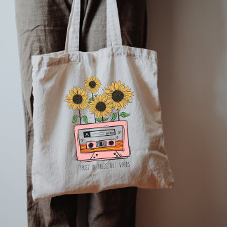 Grand Tote Bag Reliance on Vibe Boho Sunflower and Cattsette