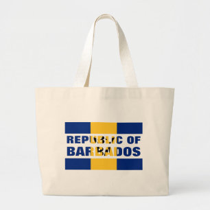 GRAND TOTE BAG RÉPUBLIQUE DE BARBADOS