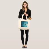 Grand Tote Bag Requin (Devant (modèle))