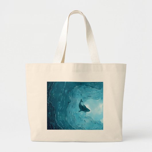Grand Tote Bag Requin (Devant)
