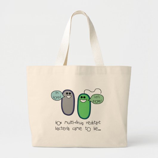 Grand Tote Bag Résistance au médicament (Devant)
