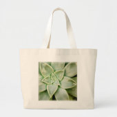 Grand Tote Bag Ressort Succulent (Devant)